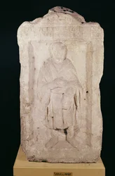 Grabstele eines Töpfers